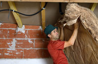 Amitabha Buddhist Centre tapered roof insulation